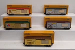 Lionel Assorted Joshua Cowen Boxcars: 9434, 9431, 9429, 9430, 9432 5 /box. Fixed Price $36.39.