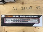 Atlas Ho Modern Commuter Multilevel Trailer, New Jersey Transit With Toilet 7276. Fixed Price $90.94.