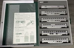 Kato Scale #10-1789 Amtrak Superliner Phase Vi Passenger 6 Car Set Nos!. Fixed Price $179.99.