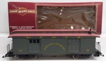 Bachmann 97419 Scale White Pass & Yukon Baggage Car #203 -metal Wheels Ln/box. Fixed Price $64.99.