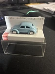 Very Rare Busch 1/87 1953 Blue Oval Window Vw Volkswagen Beetle #42761 Nib. Fixed Price $40.00.