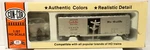 Ho Scale Con-cor Rio Grande 40' Sliding Door Box Car Kit. Fixed Price $10.00.