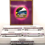 Mth 20-6508 Gauge Amtrak 70' Aluminum Passenger Car (set Of 5)/BOX. Fixed Price $274.99.