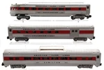 American Flyer Vintage Assorted Passenger Cars: 24773, 24833, 24813. Fixed Price $136.49.