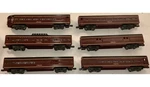 Lionel Norfolk Western 15 Aluminum Car Passenger Set 6-9562 6-9567! N&w. Fixed Price $499.99.