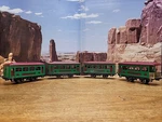 Lionel Prewar Gauge Tinplate Passenger ( Four Cars). Fixed Price $96.00.