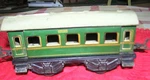 Karl Bub Kb Foreign # 60245 Scale Wheel Green Passenger Coach. Fixed Price $30.00.