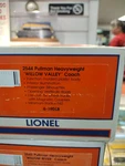 Lionel 2544 Pullman Heavyweight "willow Valley" Coach 6-19068. Fixed Price $49.00.