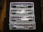 Lionel 6-39124 Amtrak Superliner Alum. 15", Car Set Was $695.00,LOT #45775. Fixed Price $595.00.