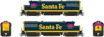 Rapido Ho Ge U25B Santa Fe #1613 Pinstripe Scheme Silent Dc Only Pn 35008. Fixed Price $259.99.