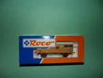 Roco Short Covered Wagon Yellow Livestock Transport 46441.3 New (no. 1BIS). Fixed Price $41.12.