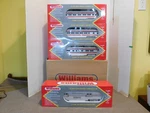 Williams Santa Fe Super Chief 60' Aluminum Luxury Liners 4 Car Set. Fixed Price $350.00.