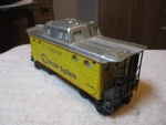Lionel # 6-9167 Chessie System (c&o) Yellow/silver Porthole Caboose Tested Works. Fixed Price $19.03.