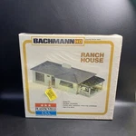 Bachmann No. 2618 Ranch House New Sealed Damaged Box Building Kit Made Usa. Fixed Price $27.00.