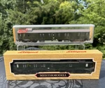 Pair Of Liliput Ho Gauge German Federal Railroad Baggage Cars - Never Ran Box. Fixed Price $34.95.