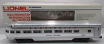 Lionel 6-9580 Gauge Burlington Aluminum "silver Veranda" Observation Car Ex. Fixed Price $39.99.