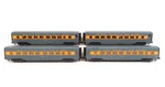 Mth 30-68260 Long Island 60' Streamlined Coach 4 Car Passenger Set Ln. Fixed Price $399.99.