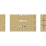 Athearn Ho 40' Low Cube Container Anyu #1 ATH16389 Vehicles. Fixed Price $39.99.