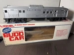 Lionel 8765 Baltimore & Ohio Lighted Budd Baggage Car Powered. Fixed Price $79.00.