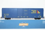 Athearn Ho Scale Vcy Golden West Service 60' Fmc High Cube Box Car #142006 Nos. Fixed Price $36.00.