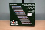 Kato 106-3501 Amtrack Superliner Passenger Car Phase Iii 4 Set. Fixed Price $174.99.