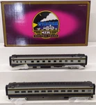 Mth 20-6665 B&o 70' Streamlined Sleeper/diner Passenger Car (set Of 2) Ex. Fixed Price $174.99.