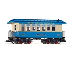 Piko #38621 Blue Comet Wood Coach W/metal Wheels Discontinued (g-scale). Fixed Price $95.00.