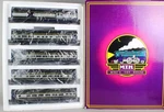 Mth #20-6012 B&o Gauge Baltimore &ohio Aluminum 5 Car Passenger Set New Box. Fixed Price $399.99.