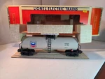 Vintage 1990 Lionel 6-17901 Chevron Uni-body Tank Car New W/ob. Fixed Price $32.50.