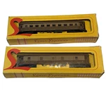 Lot Of 2 Lima-vicenza 1950'S Ho Train Passenger Wagon Car Rare Vintage. Fixed Price $22.22.