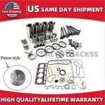 V2203 Overhaul Rebuild Kit For Kubota Engine L4350DT R510 Tractor 19077-21112. Fixed Price $417.05.