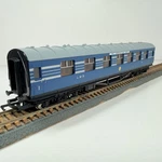 Oo Scale Hornby R4128B Lms 1ST Class Coach Coronation Scot #1071. Fixed Price $49.00.