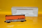 Vintage Bachmann Scale D&rgw 60066 Orange/silver Rio Grande Box Car W/ Holder!. Fixed Price $11.18.