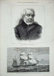 Old Antique Print 1879BARON Lionel Rothschild Peruvian Ship Independencia 19TH. Fixed Price $33.55.