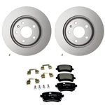 Hella Rear Rotors Low-met Disc Brake Pad Kit For Audi S4 Base Avant Cabriolet. Fixed Price $202.95.