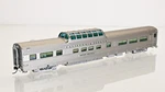 Broadway Limited Zephyr Vista Dome D&rgw Silver Bronco Ho Scale. Fixed Price $159.99.