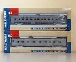 Ho Scale Model Trains Lot Of Walthers Pullman Standard 4-4-2 Sleeper Unpainted. Fixed Price $73.12.