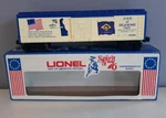 Lionel #6-7601 Spirit Of State Delaware Car O-gauge New In Box!. Fixed Price $19.99.