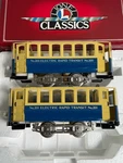 Lionel Classics 6-13900 Standard Gauge 200 & 201 Trolley Trailer Great Condition. Fixed Price $399.99.