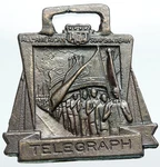 United States Usa Old Telegraph All-american Soap Box Derby Token Medal I90725. Fixed Price $256.20.