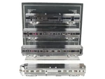 American Models Scale Rock Island Illuminated 4 Car Passenger Set Ex/box. Fixed Price $328.99.