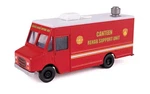 Walthers Scene Master Ho Scale Morgan Olson Route Star Van Fire Dept Canteen. Fixed Price $18.38.