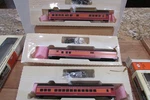 Ho Scale Con-cor (3) 72FT Southern Pacific Daylight Passenger Cars Kit LOT#5478. Fixed Price $54.95.