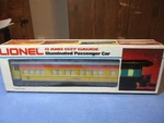 Lionel Gauge 6-9584 Chessie Steam Special Lighted Passenger Car W/box Tested. Fixed Price $39.19.