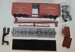 Scale Roundhouse 40 Boxcar Kit Union Pacific 186028 Serves All The West Nos. Fixed Price $18.95.