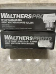 Gn Empire Bldr By Walthers Set Of 2. Fixed Price $120.00.