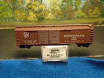 Atlas Scale #3605 50' Dbl Dr Box Car Pennsylvania #58104 (2). Fixed Price $15.29.