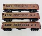 Lionel Postwar Irvington Madison Manhattan 2625 2627 2628 Lighted Passenger Set. Fixed Price $300.00.