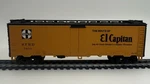 Ho Athearn Santa 40 Steel Reefer Sfrd 7600 Capitan Kadee Couplers. Fixed Price $17.99.