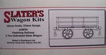 Slaters 16W04 Ffestiniog Ton Unbraked Wagon Kit 16MM Scale 32MM Gauge T4. Fixed Price $44.61.